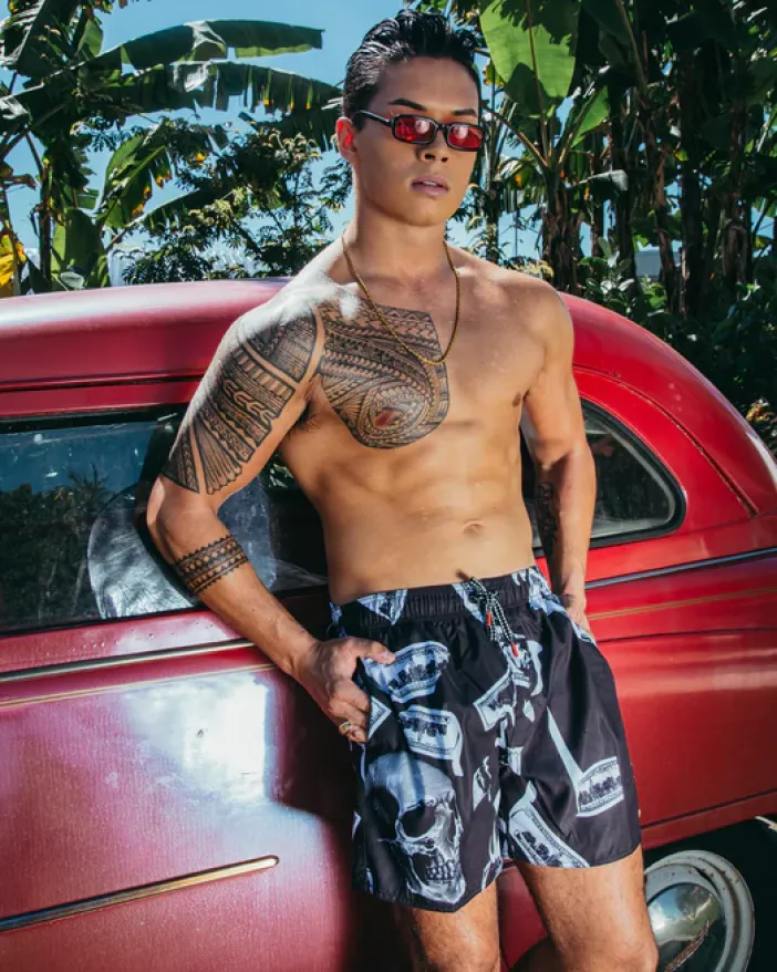MONEY NIGHT SHOTO SWIM TRUNKS>SPRAYGROUND Discount