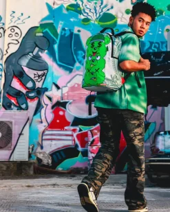 MONEYBEAR SEEING TRIPLE BACKPACK><noscript><img width=