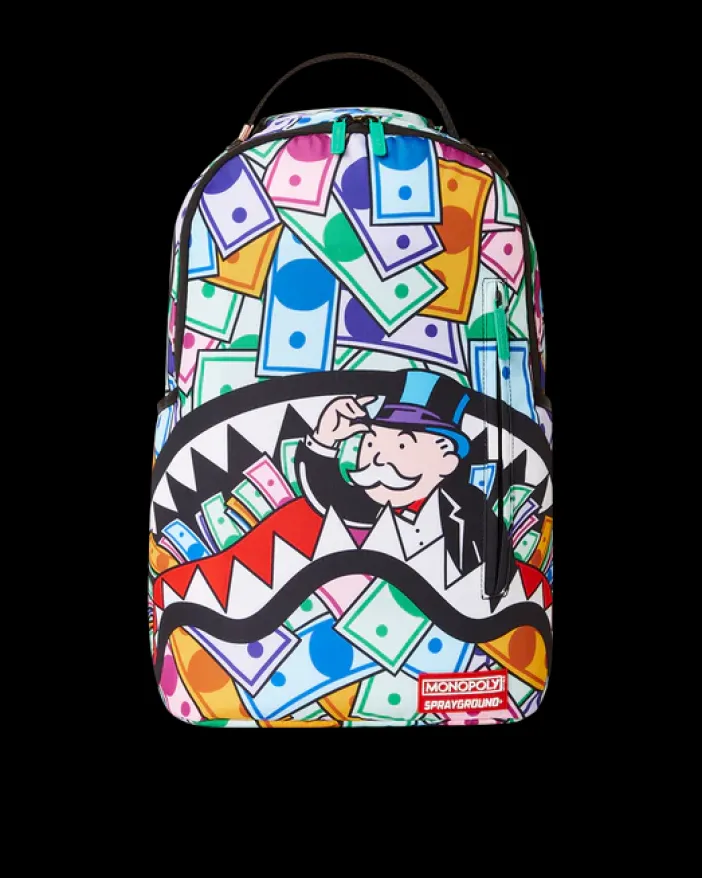 MONOPOLY WALL STREET BACKPACK>SPRAYGROUND New