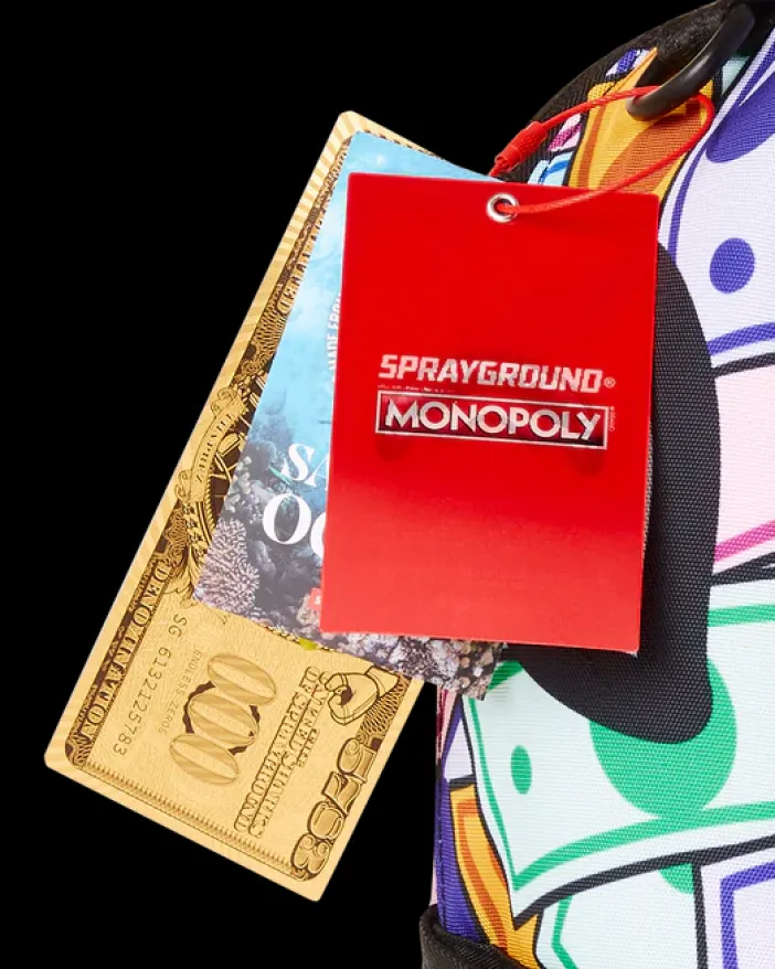 MONOPOLY WALL STREET BACKPACK>SPRAYGROUND New