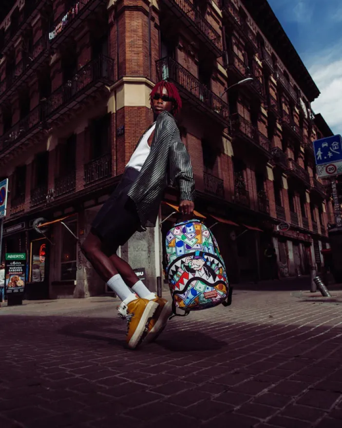 MONOPOLY WALL STREET BACKPACK>SPRAYGROUND New
