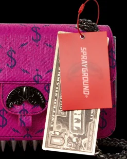 $NAPDRAGON GOLD CHAIN SHARK HANDBAG><noscript><img width=
