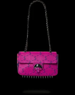 $NAPDRAGON GOLD CHAIN SHARK HANDBAG><noscript><img width=
