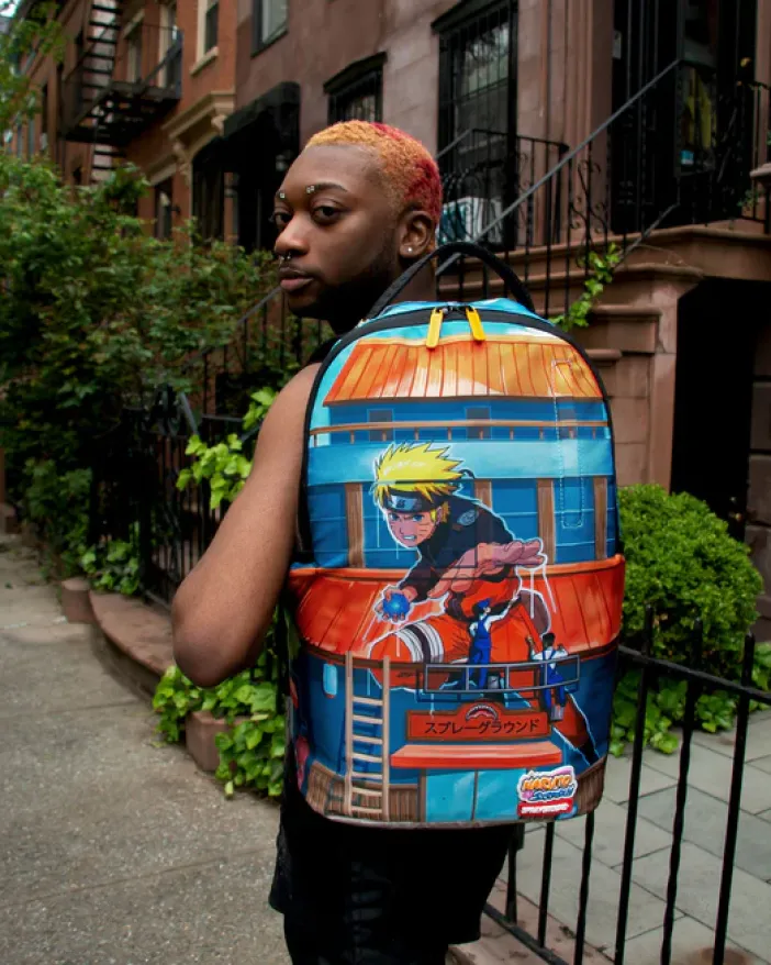 NARUTO LANDMARK BACKPACK>SPRAYGROUND