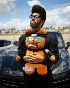 NARUTO MONEYBEAR TEDDYBEAR BACKPACK>SPRAYGROUND New