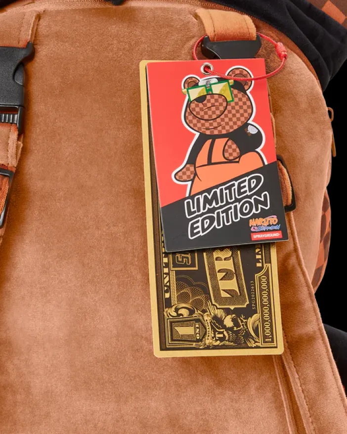 NARUTO MONEYBEAR TEDDYBEAR BACKPACK>SPRAYGROUND New