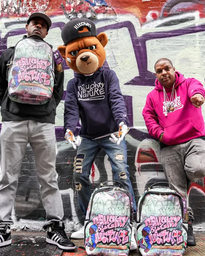 NAUGHTY BY NATURE HIP HOP HOORAY 30TH ANNIVERSARY COLLAB BACKPACK>SPRAYGROUND Discount
