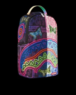 NEON BUTTERFLY BACKPACK><noscript><img width=
