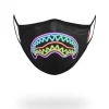NEON SHARK FORM-FITTING MASK>SPRAYGROUND Best
