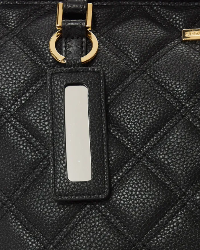 NOIR QUILT GOLD CHAIN SHARK TOTE>SPRAYGROUND Outlet