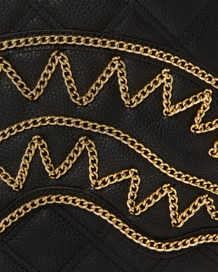 NOIR QUILT GOLD CHAIN SHARK SAVAGE BACKPACK>SPRAYGROUND Best