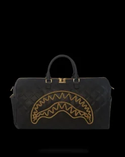 NOIR QUILT GOLD CHAIN SHARK DUFFLE>SPRAYGROUND Online