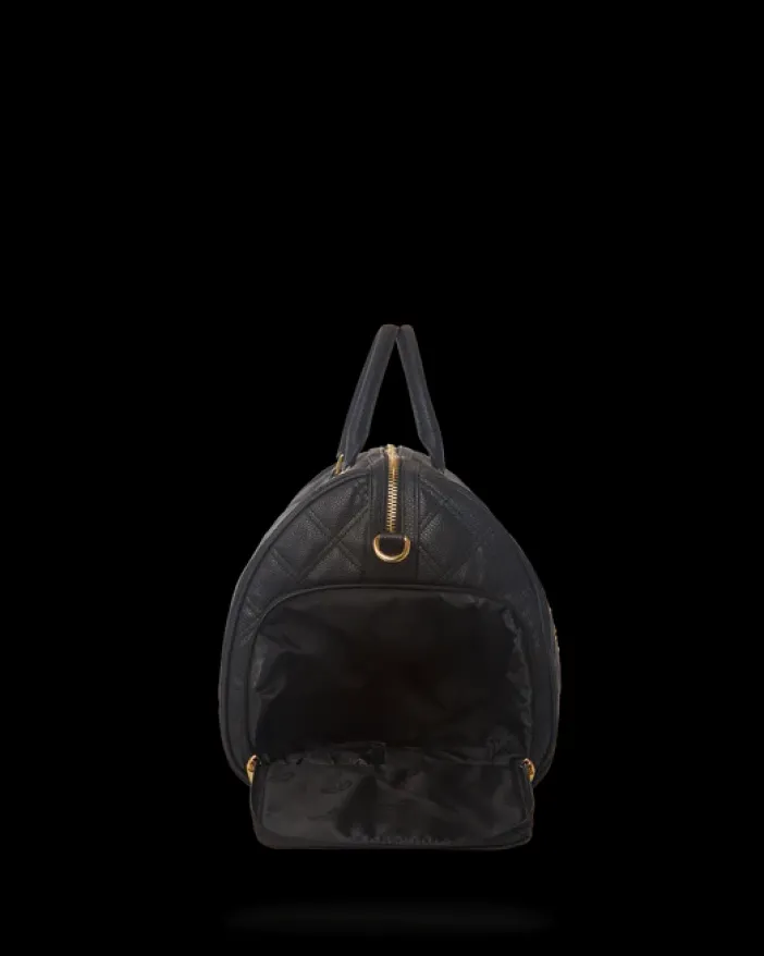 NOIR QUILT GOLD CHAIN SHARK DUFFLE>SPRAYGROUND Online