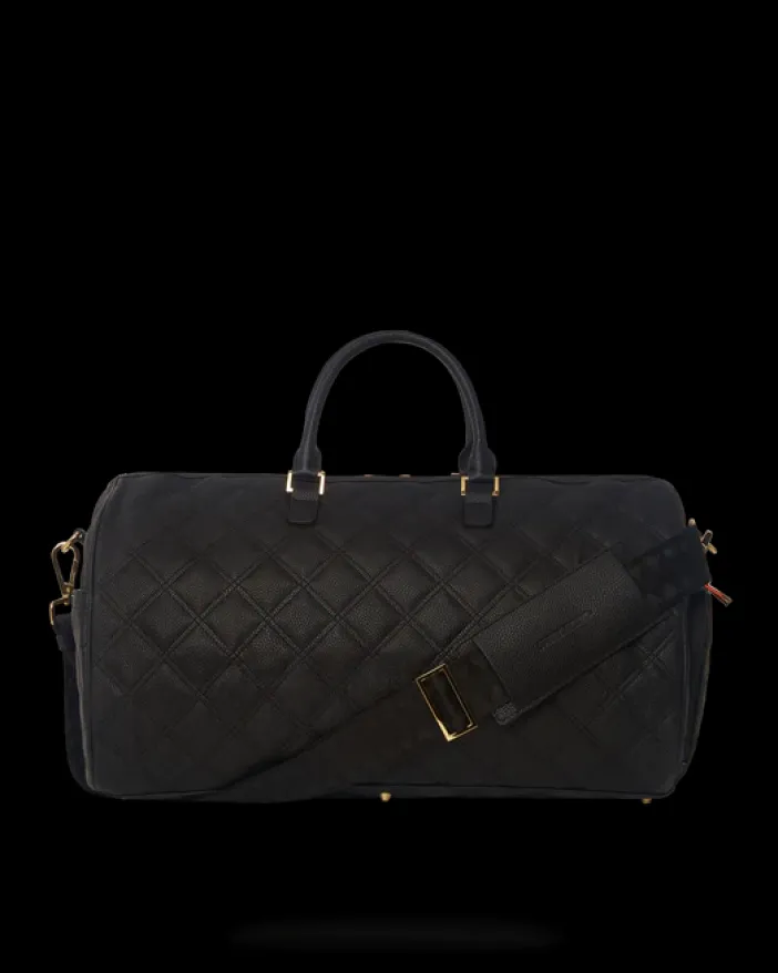NOIR QUILT GOLD CHAIN SHARK DUFFLE>SPRAYGROUND Online