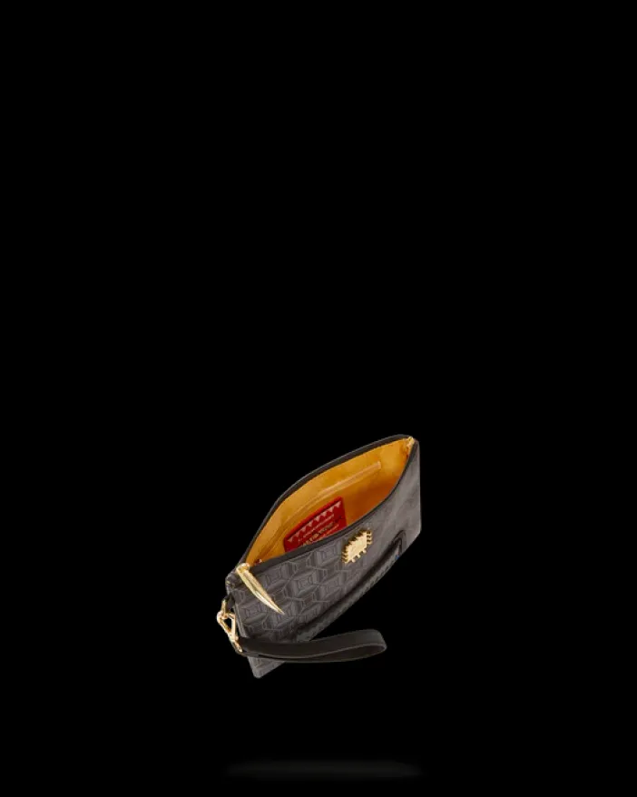 OBSIDIAN STUNNER A.i.6 SANDFLOWER COLLAB CROSSOVER CLUTCH>SPRAYGROUND Best