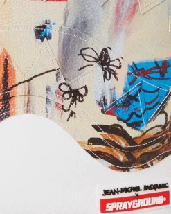 OFFICIAL BASQUIAT ACQUE PERICOLOSE 1981 BACKPACK (DLXV)><noscript><img width=