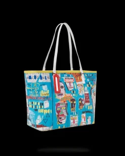 OFFICIAL BASQUIAT MITCHELL CREW 1983 TOTE><noscript><img width=