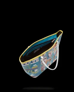 OFFICIAL BASQUIAT MITCHELL CREW 1983 TOTE><noscript><img width=
