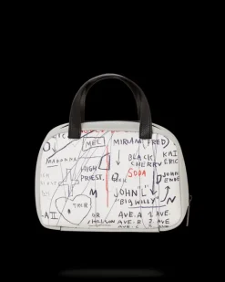 OFFICIAL BASQUIAT UNTITLED (CHEESE POPCORN) 1983 HANDBAG><noscript><img width=