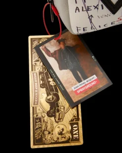 OFFICIAL BASQUIAT UNTITLED (CHEESE POPCORN) 1983 HANDBAG><noscript><img width=