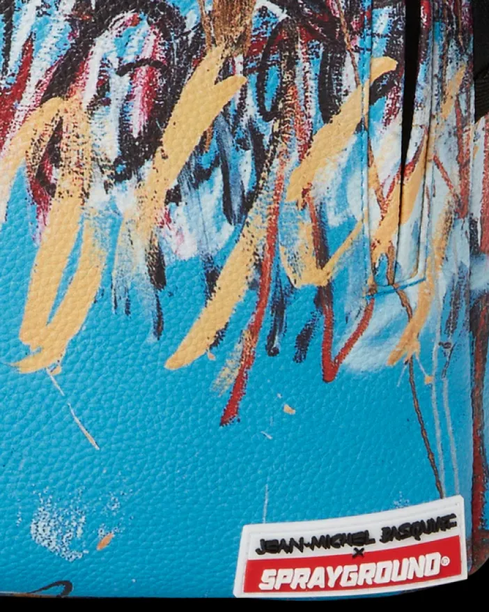 OFFICIAL BASQUIAT UNTITLED (FALLEN ANGEL) 1981 WING BACKPACK (DLXV)>SPRAYGROUND Discount