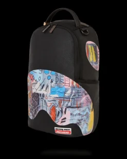 OFFICIAL BASQUIAT UNTITLED 1982 BACKPACK (DLXV)><noscript><img width=