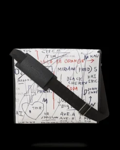 OFFICIAL BASQUIAT UNTITLED (CHEESE POPCORN) 1983 SLING MESSENGER><noscript><img width=