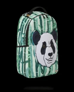 PANDA COZY VELOUR FUR BACKPACK><noscript><img width=