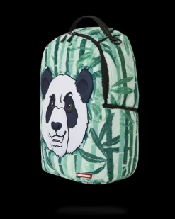 PANDA COZY VELOUR FUR BACKPACK><noscript><img width=