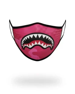 PINK ANIME SHARK FORM-FITTING MASK>SPRAYGROUND Sale