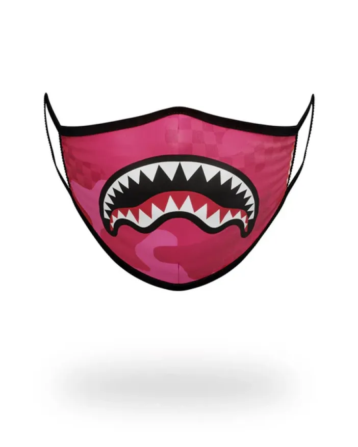 PINK ANIME SHARK FORM-FITTING MASK>SPRAYGROUND Sale