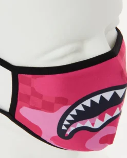 PINK ANIME SHARK FORM-FITTING MASK><noscript><img width=