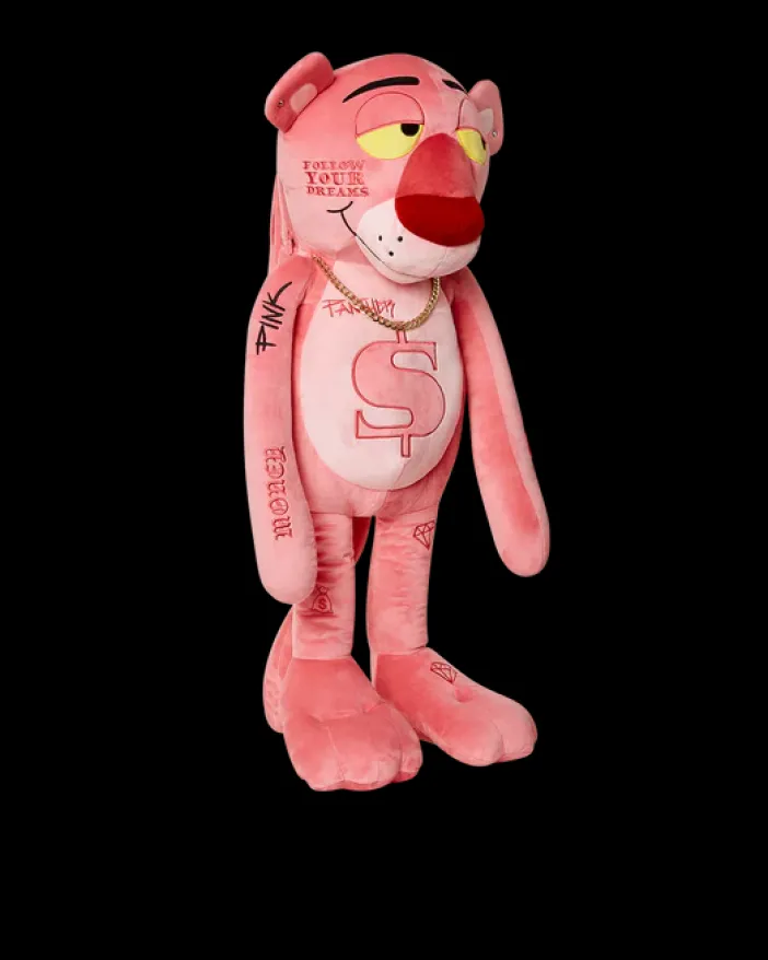 PINK PANTHER UP TO NO GOOD TEDDY BEAR BACKPACK>SPRAYGROUND Clearance
