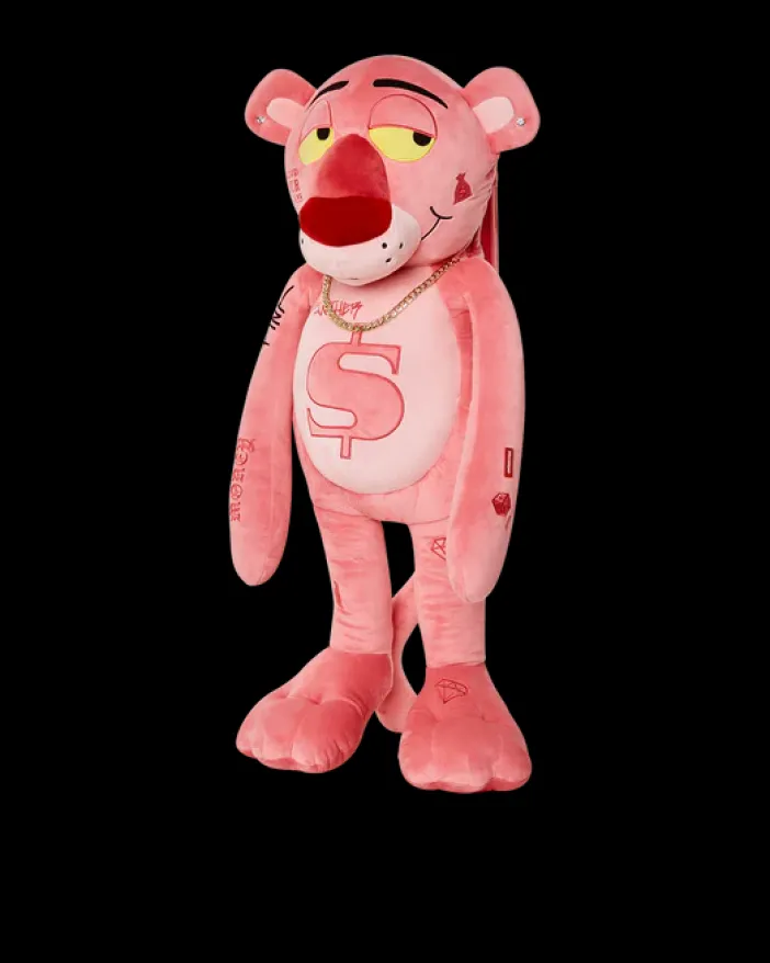 PINK PANTHER UP TO NO GOOD TEDDY BEAR BACKPACK>SPRAYGROUND Clearance