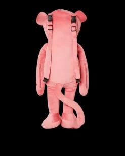 PINK PANTHER UP TO NO GOOD TEDDY BEAR BACKPACK><noscript><img width=