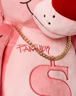 PINK PANTHER UP TO NO GOOD TEDDY BEAR BACKPACK><noscript><img width=