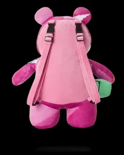 PINK PUNK MONEYBEAR TEDDYBEAR BACKPACK><noscript><img width=