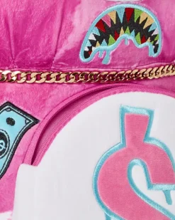 PINK PUNK MONEYBEAR TEDDYBEAR BACKPACK><noscript><img width=