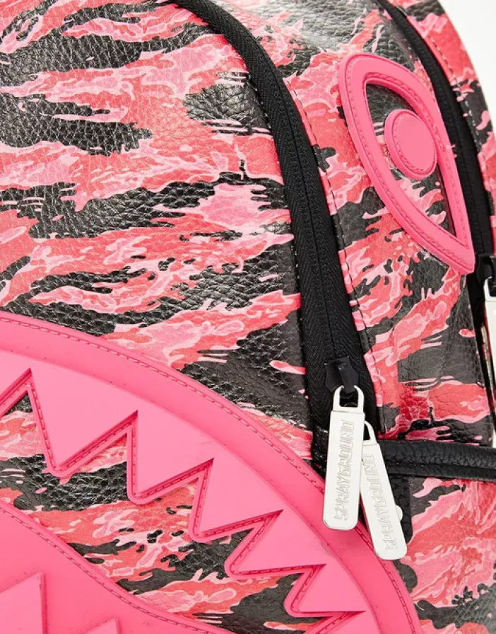 PINK TIGER CAMO SHARKMOUTH SAVAGE BACKPACK>SPRAYGROUND Discount