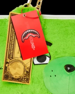 PLUSH MONEYBEAR TOTE (GREEN)><noscript><img width=