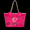 PLUSH MONEYBEAR TOTE (PINK)>SPRAYGROUND Hot