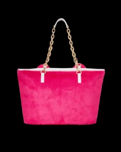 PLUSH MONEYBEAR TOTE (PINK)><noscript><img width=