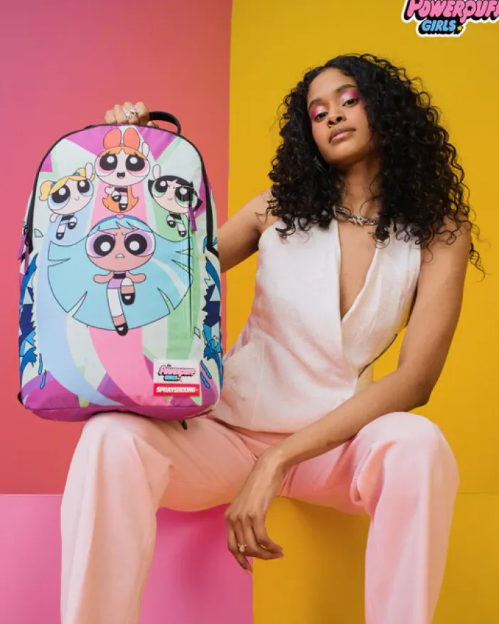 POWER PUFF GIRLS MONSTER SHARK BACKPACK>SPRAYGROUND Discount