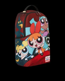 POWERPUFF GIRLS NEVER BACK DOWN BACKPACK><noscript><img width=