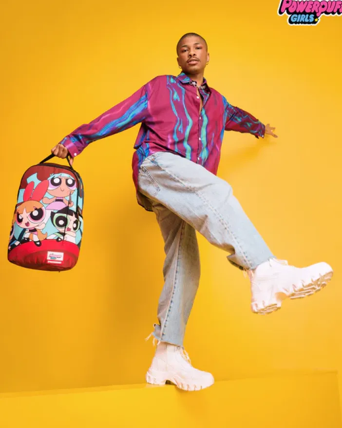 POWERPUFF GIRLS NEVER BACK DOWN BACKPACK>SPRAYGROUND Discount