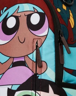 POWERPUFF GIRLS NEVER BACK DOWN BACKPACK><noscript><img width=