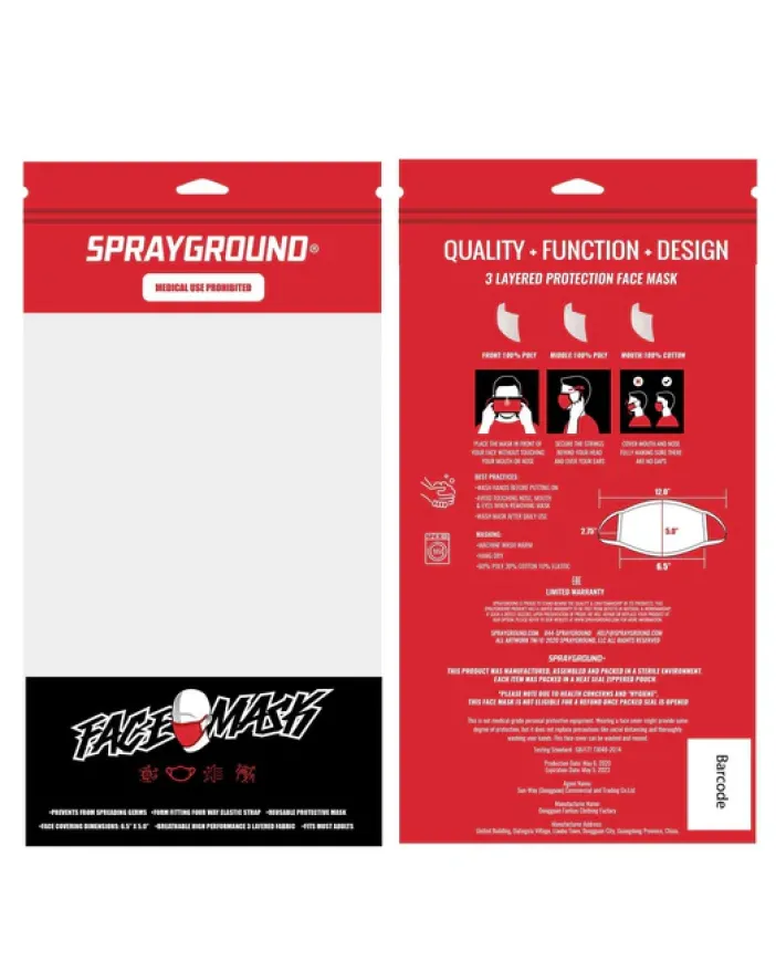 PRAY FORM-FITTING MASK>SPRAYGROUND Clearance