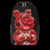 QUILT HAND PAINTED DIABLO BEAR BACKPACK (DLXV)>SPRAYGROUND Hot