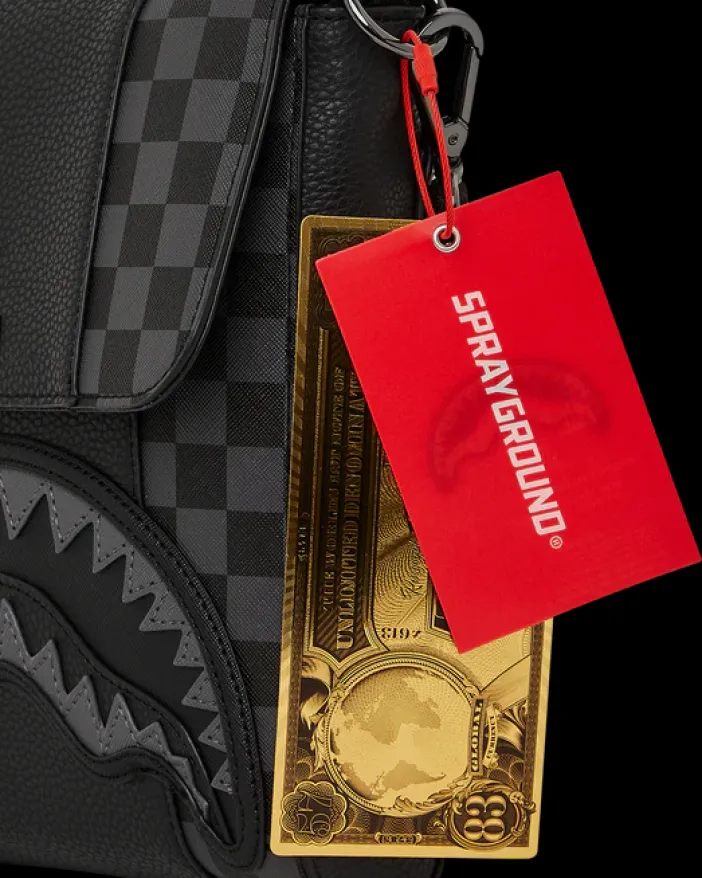 RACEWAY SHADOW PHANTOM MESSENGER SLING BAG>SPRAYGROUND Hot