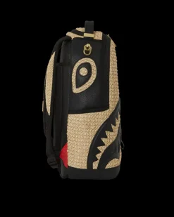 RAFFIA PALM BACKPACK><noscript><img width=